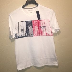 Tommy Hilfiger New York City Graphic T Shift Mens